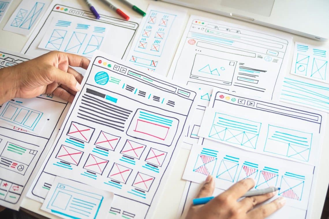 Les wireframes, un outil pour définir les affichages de votre future application web