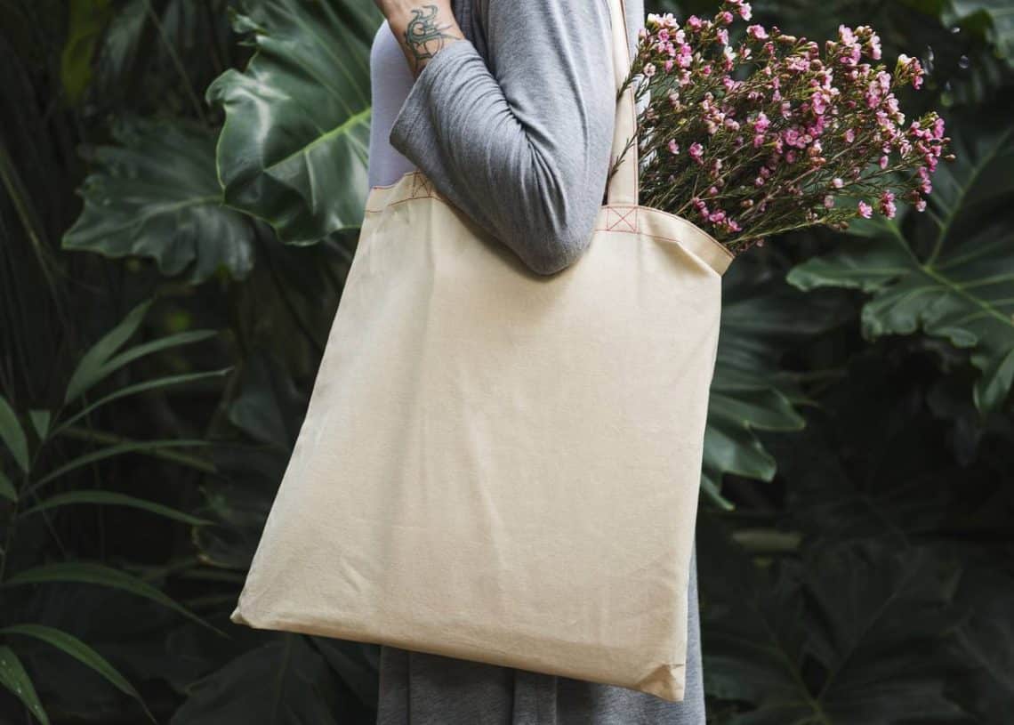 sac coton tote bag objet publicitaire écologique