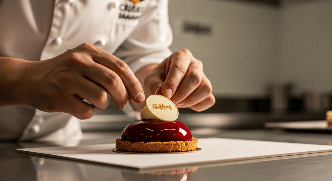 Décors alimentaires personnalisés : un levier de branding pour pâtissiers 