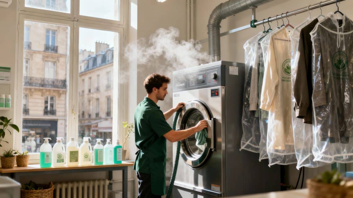 Pressing écologique parisien : business model innovant pour entrepreneurs responsables