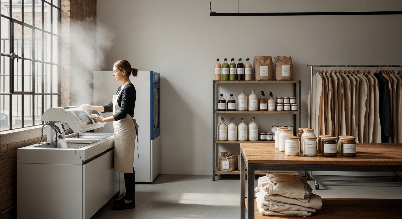 Pressing écologique parisien : business model innovant pour entrepreneurs responsables